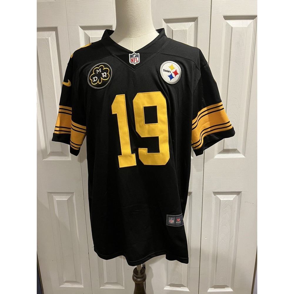 Juju Smith Schuster Jersey 2017 Steelers On‎ The Field Nike L